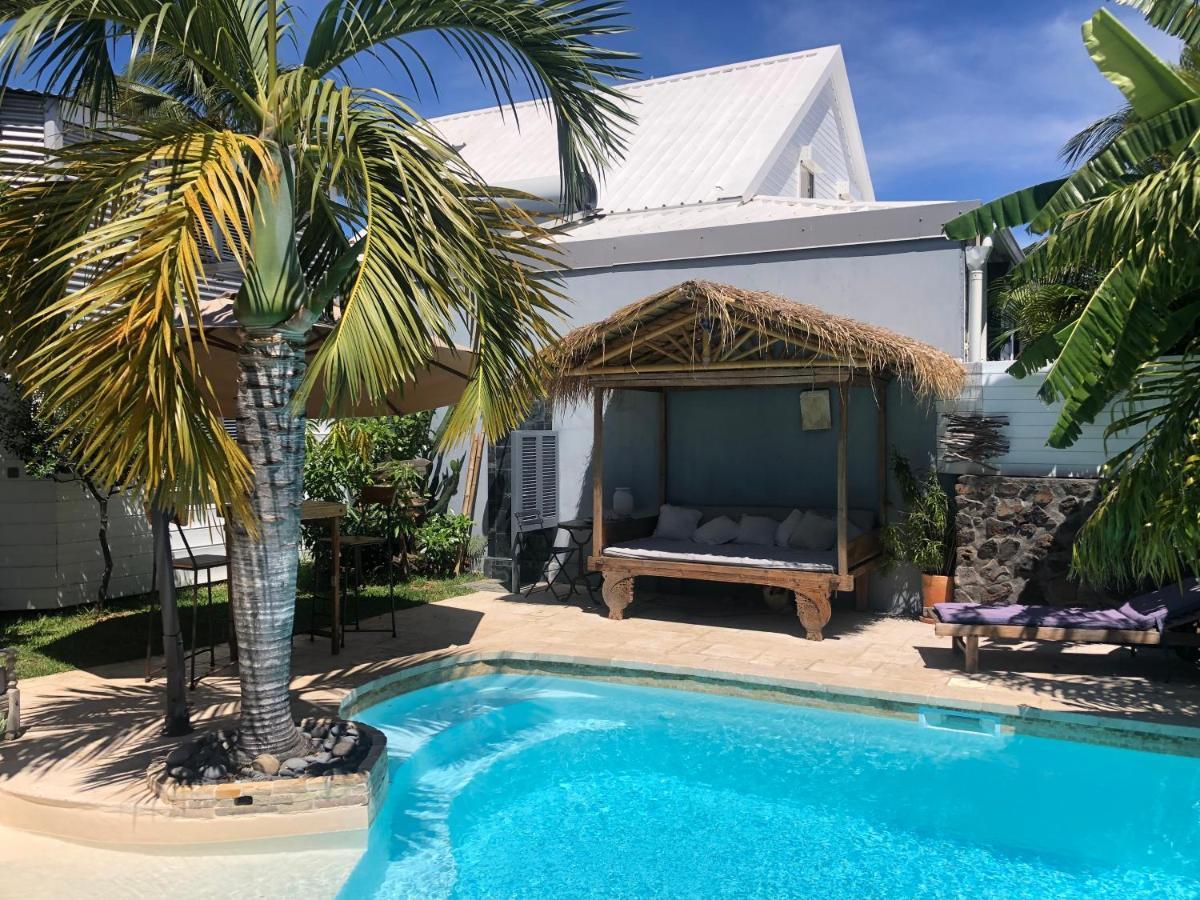 Studio Independant Dans Propriete Avec Piscine Et Wifi Apartment Saint-Gilles-les-Bains Exterior photo